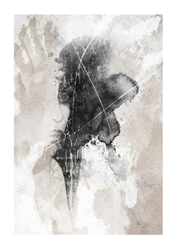 Poster Watercolor Lines No1