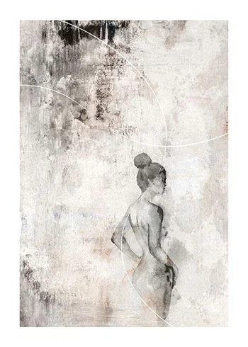 Poster Watercolor Lines No2