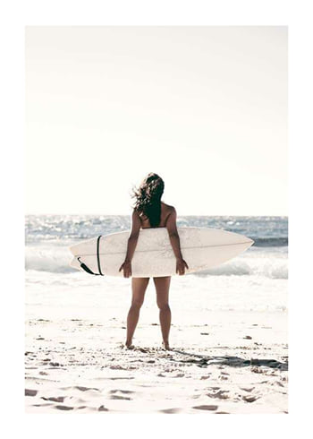 Poster Surfer On Beach