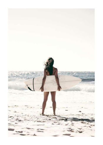 Poster Surfer On Beach