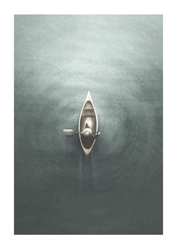 Poster Aerial Canoe