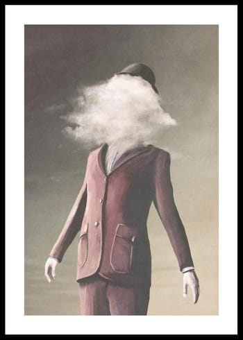 Poster Head In Clouds
