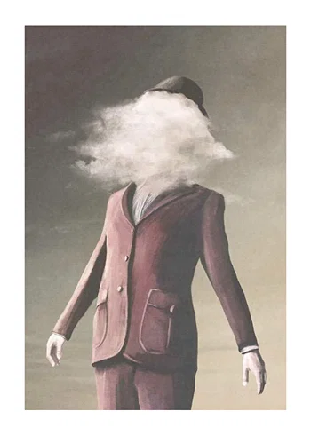 Poster Head In Clouds