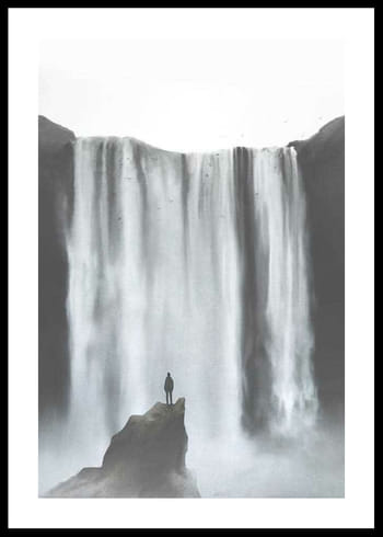 Poster Waterfall View