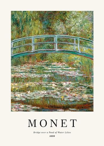 Plagát Monet Water Lily Pond