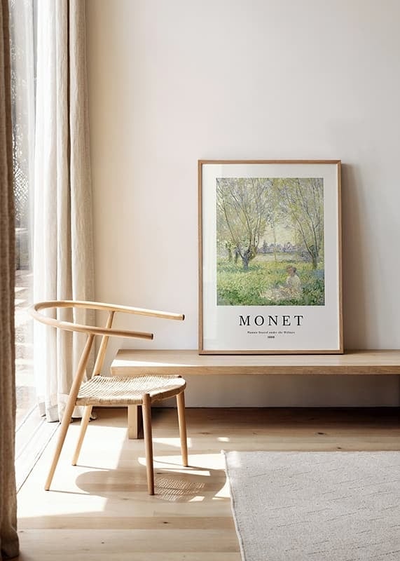 Póster Monet Williows crossfade