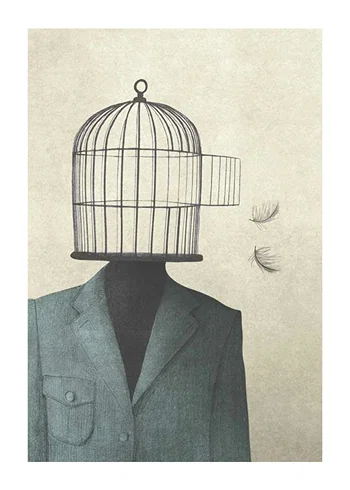 Poster Birdcage