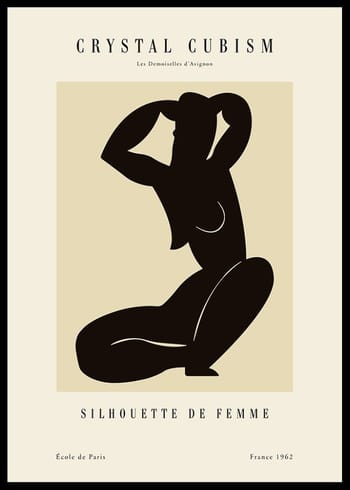Poster Femme Du Cubisme