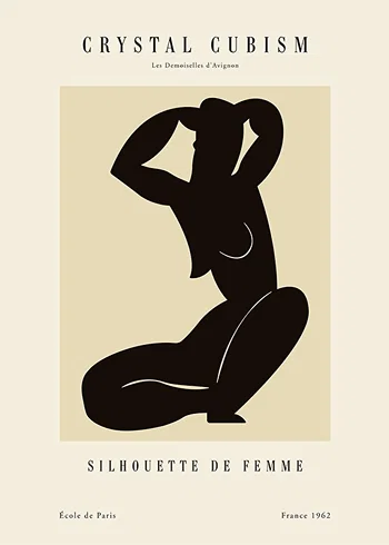 Poster Femme Du Cubisme
