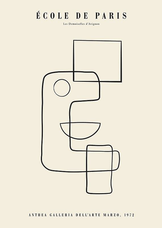 Cubisme Et Lignes-12