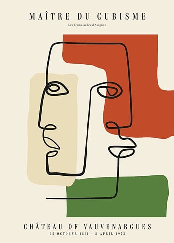 Poster Maitre Du Cubisme No2