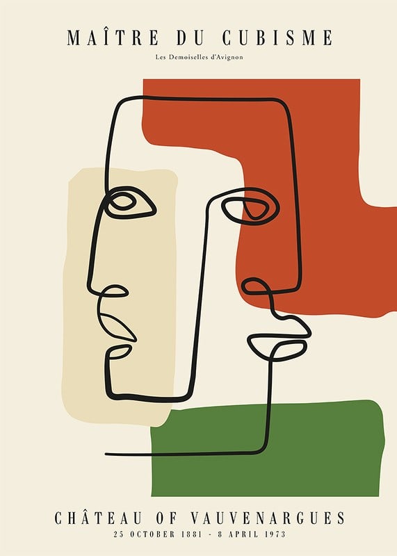 Poster Maitre Du Cubisme No2
