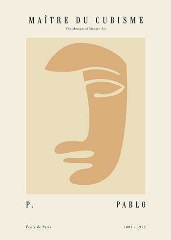 Poster Maitre Du Cubisme No3