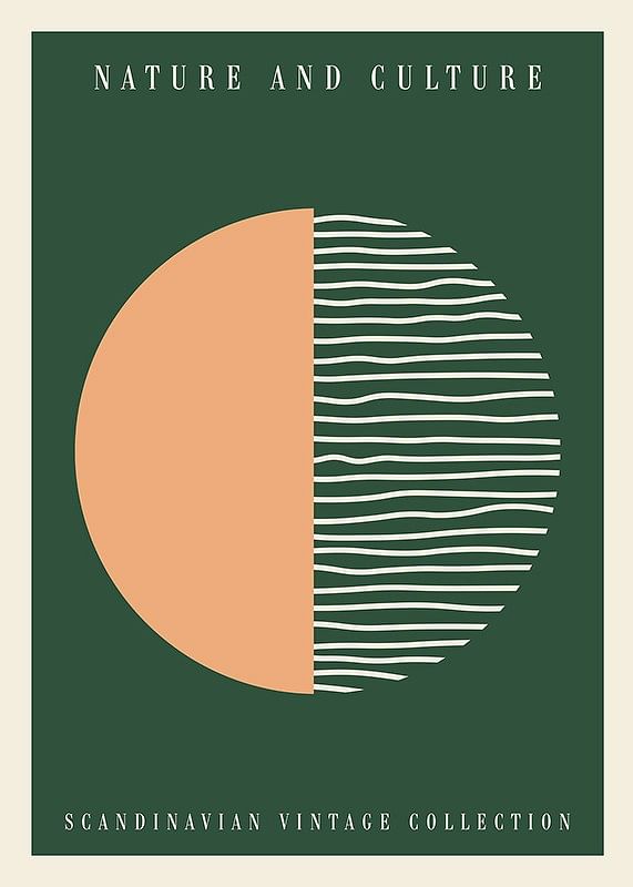 Poster Nature And Culture