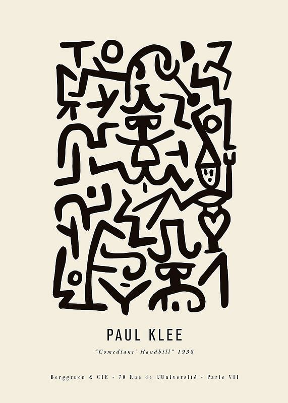 Paul Klee Comedians-12