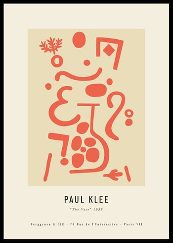 Poster Paul Klee The Vase