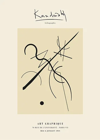 Poster Kandinsky Lithographic