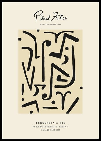 Poster Paul Klee Holme