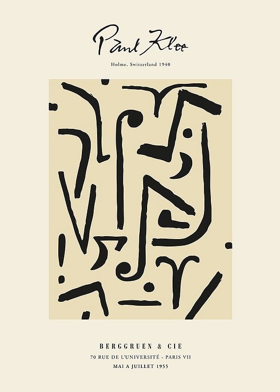 Plagát Paul Klee Holme