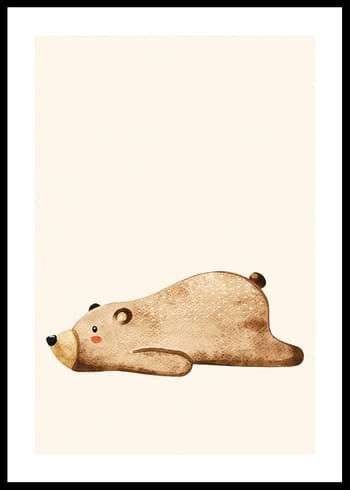 Poster Lazy Bear