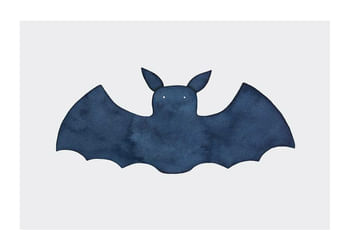 Juliste Watercolor Bat