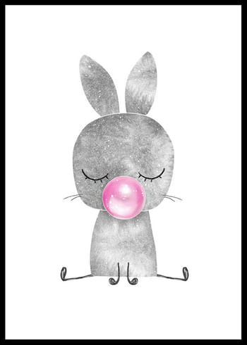 Poster Bubblegum Rabbit