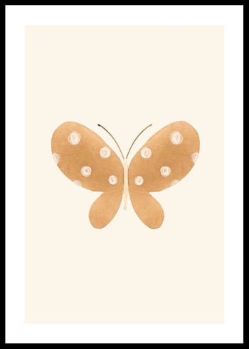 Plakat Brown Butterfly
