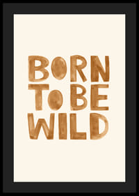 Hand-painted text in brown shades on a sand-colored background-4