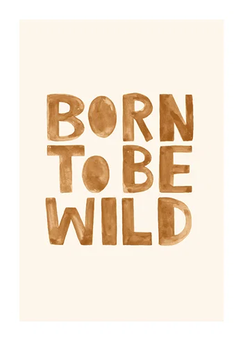 Poster Born Wild