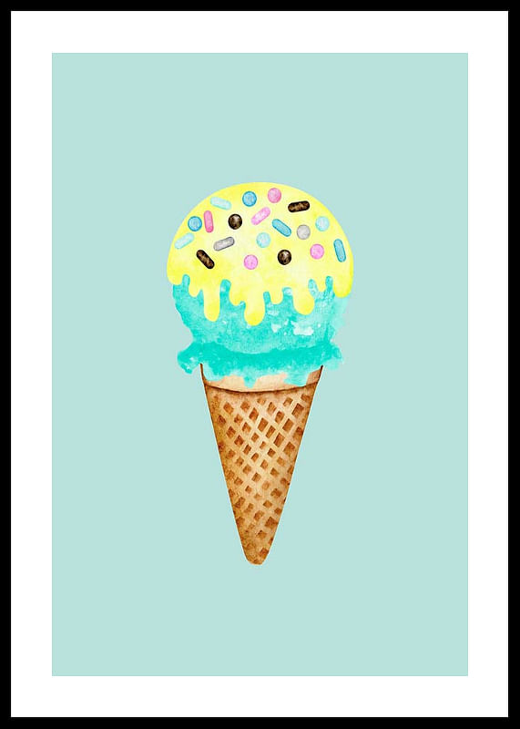 Ice Cream In Blue-12
