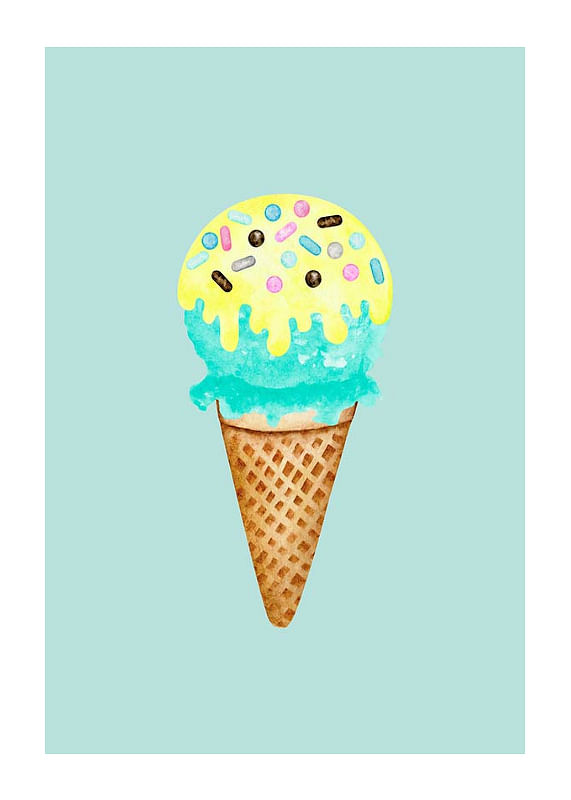 Ice Cream In Blue-12