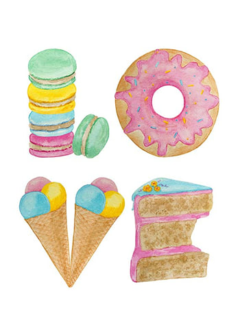 Poster Love Of Cookies