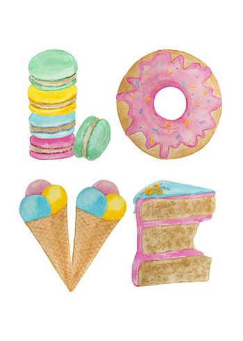 Póster Love Of Cookies