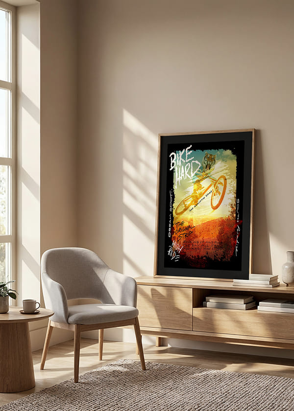 Poster Bike Hard crossfade