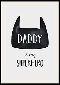 Máscara de super-herói preta ilustrada com texto em fundo claro-2