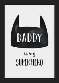 Ilustrovaná čierna maska ​​superhrdinu s textom na svetlom pozadí-5