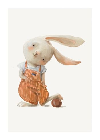 Poster Hare With A Ballv