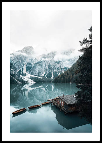 Poster Snowcapped Mountains