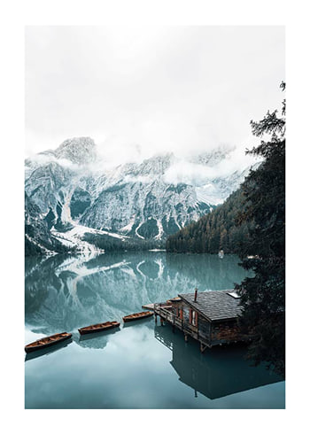 Poster Snowcapped Mountains
