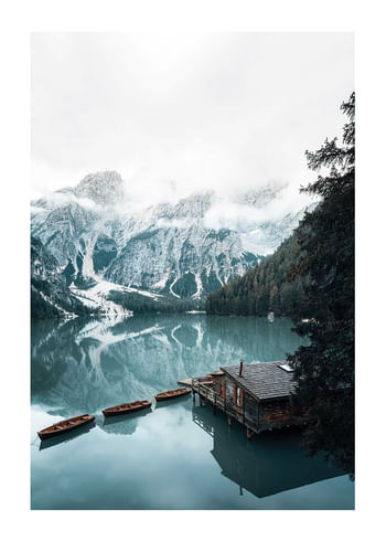 Poster Snowcapped Mountains