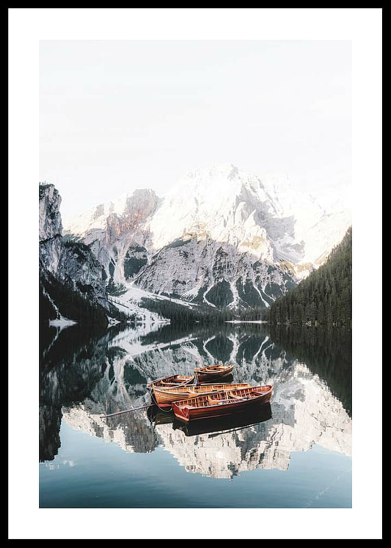 Rowing Boats In Lake Braies-12