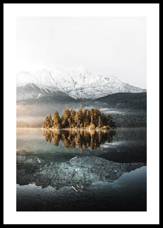 Lake By Mountains-12