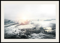 Fotografia della copertura nuvolosa e della luce solare ripresa dall'alto-2