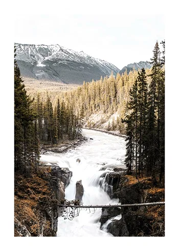 Poster Athabasca Falls