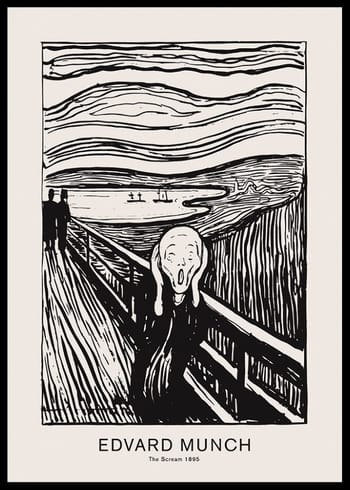 Poster Edvard Munch Scream