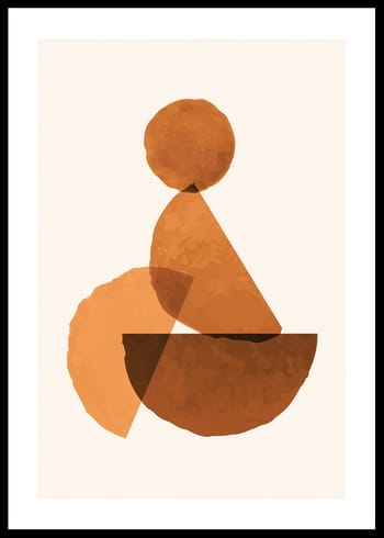 Poster Abstract Maroon No1