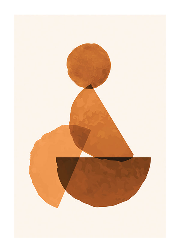 Poster Abstract Maroon No1