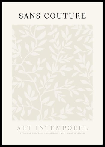 Póster Sans Couture