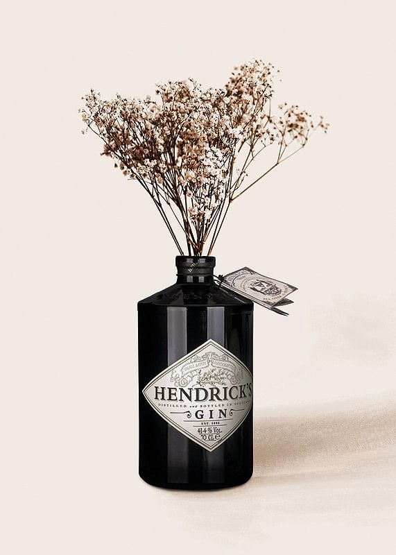Dried Flowers Gin Bottle-12