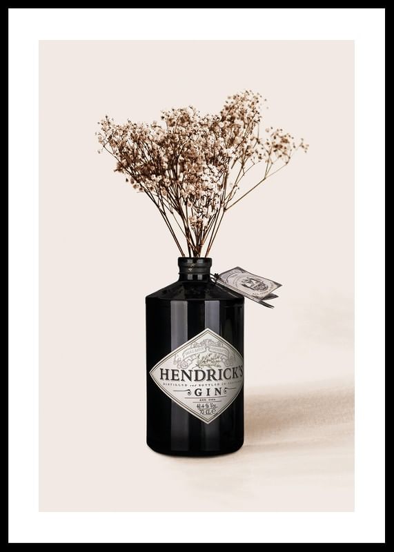 Dried Flowers Gin Bottle-12